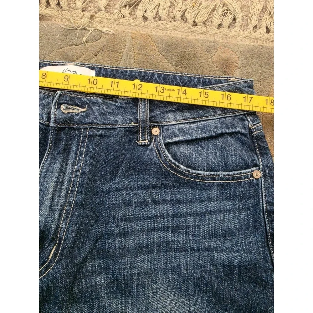 Kancan‎ Dark Wash Jeans Hi Distressing Size 13 / 30  Thrashed